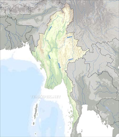 Mianmar vízrajza
